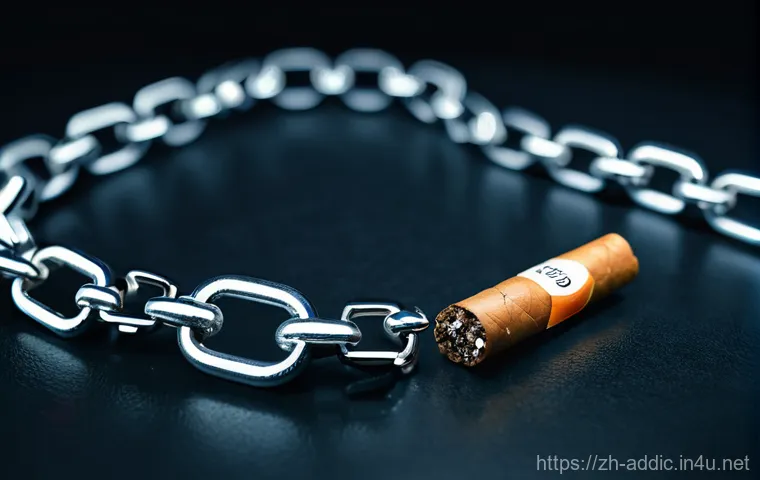 니코틴 중독 치료 기간 - Here are three image generation prompts in English, designed to be detailed, age-appropriate (15+), ...