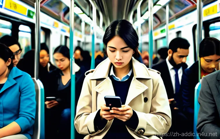 인터넷 중독 치료 후기 - Prompt 1: The Overwhelmed Commuter**
