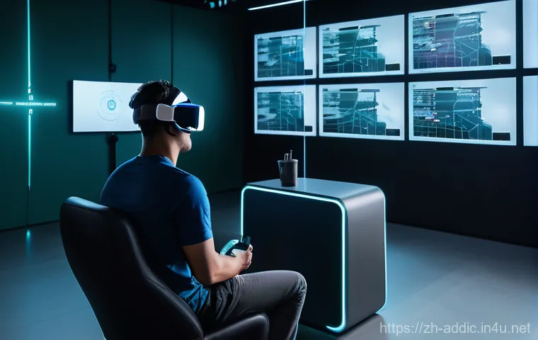 마약 중독과 사회적 재활 - **Prompt 1: AI-Powered Personalized Recovery Journey**
    A modern, brightly lit rehabilitation cen...